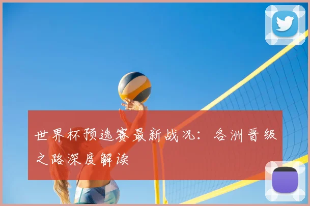 世界杯预选赛最新战况:各洲晋级之路深度解读