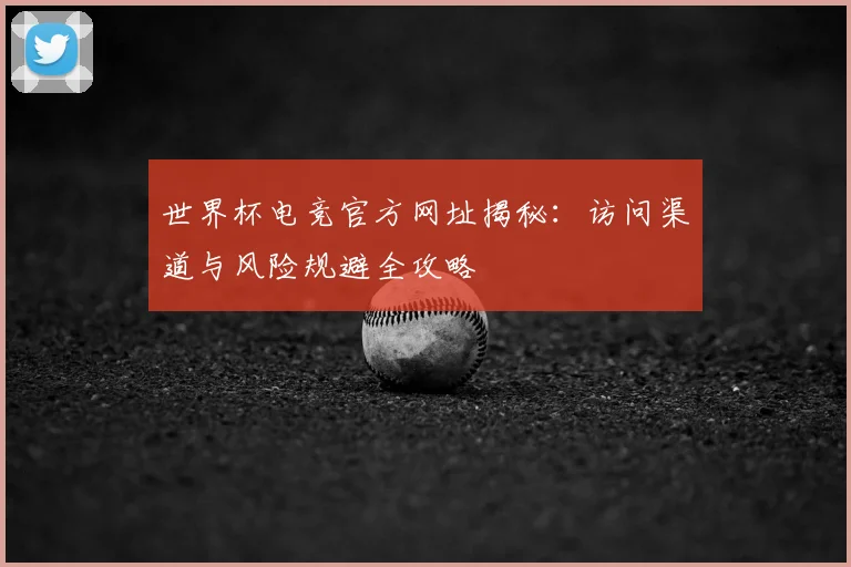 世界杯电竞官方网址揭秘:访问渠道与风险规避全攻略